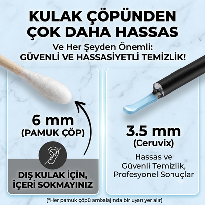 Ceruvix™ Akıllı Kameralı Kulak Temizleme Cihazı